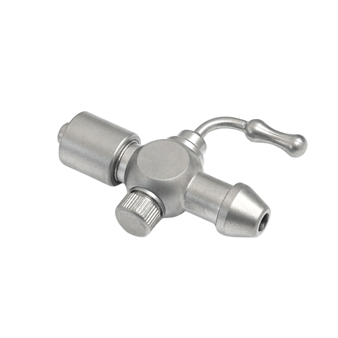 STORZ (style) Stopcock for Cysto or Resectoscope Sheaths 27502-AED STORZ (style) Stopcock for Cysto or Resectoscope Sheaths 27502-AED