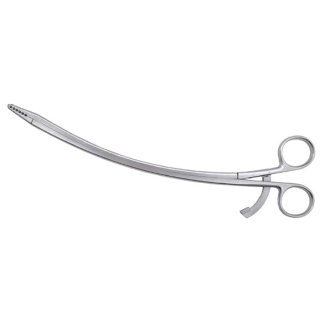 Sontec Instruments Cardiovascular Chest Tube Passer, With Ratchet, 24cm | 2500-142