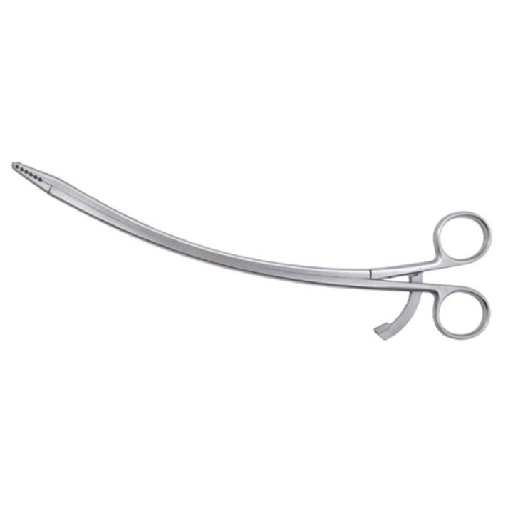 Sontec Instruments Cardiovascular Chest Tube Passer, With Ratchet, 24cm | 2500-142