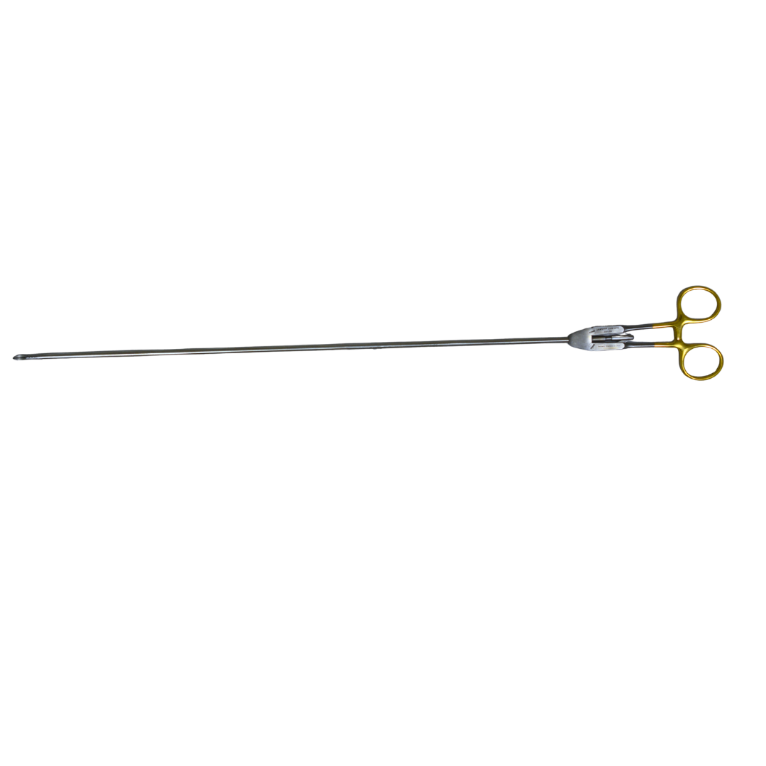 Jarit Carbide Needle Holder, Curved Left, 5mm x 43cm | 600-254