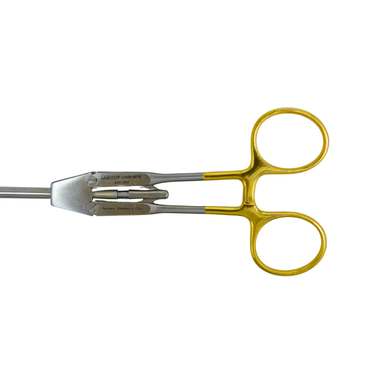 Jarit Carbide Needle Holder, Curved Left, 5mm x 43cm | 600-254