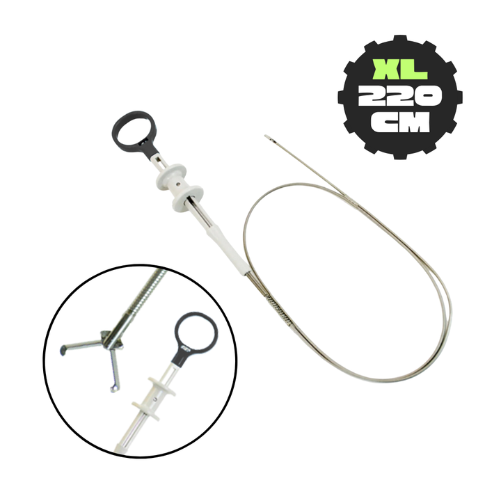 AED Flexible Rat Tooth Forceps, 1.6mm x 220cm, 5FR | FG3955