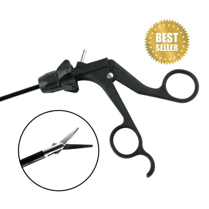 AED Precise Straight Metz Scissor Double Action Standard Handle | P1460