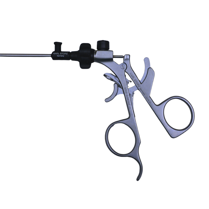 Storz Clickline Metal Handle w/ Disengageable Ratchet & Forceps Insert | 30310ONG