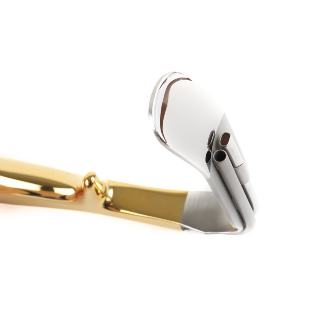 Marina Medical Ferriera Fiberoptic Retractor with Suction, 25mm x 12cm | 110-676LS