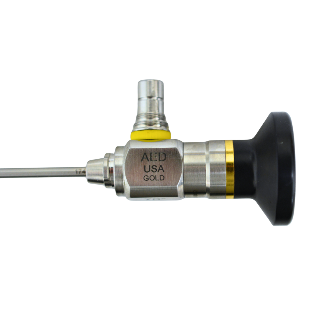 AED Gold Micro Laparoscope, 3mm x 30cm, 70 Degree, Reverse Light Post | 8830CL-R